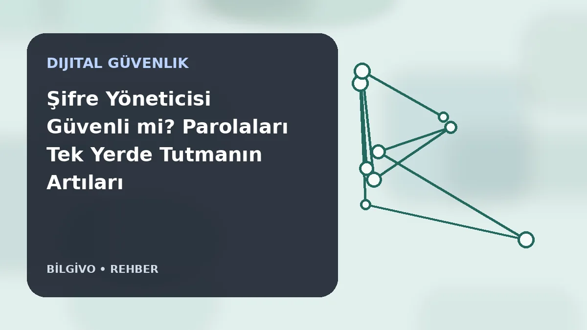 Şifre Yöneticisi Güvenli mi? Parolaları Tek Yerde Tutmanın Artıları ve Riskleri